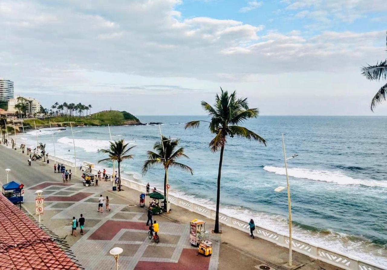 Belissimo Flat Direto Na Praia Da Barra - Flat Beira Mar No Circuito Do Carnaval Salvador Exteriör bild